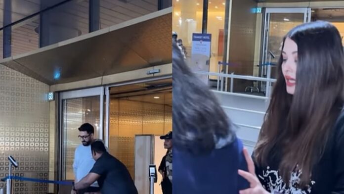 <b>अभिषेक-और-ऐश्वर्या-ने-तलाक-की-अफवाहों-को-नकारते-हुए-फिर-से-साथ-दिखाए,-फैंस-बोले-यह-जोड़ी-है-परफेक्ट!</b>