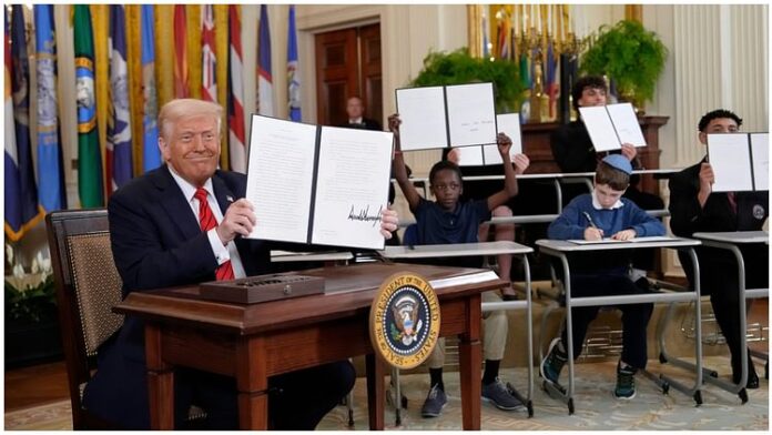 <h1>शिक्षा-मंत्रालय-के-बंद-होने-के-बाद-अमेरिका-की-शिक्षा-व्यवस्था-का-भविष्य:-ट्रंप-का-ऐतिहासिक-फैसला