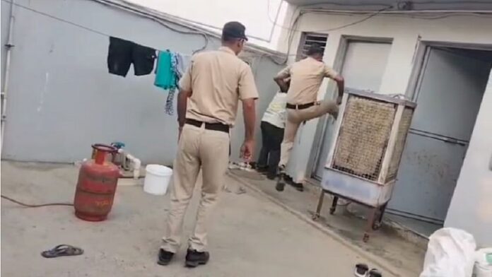 <b>गुरुग्राम-में-पुलिस-ने-बचाई-युवती-की-जान,-छह-मिनट-में-पहुंची-मौके-पर</b>