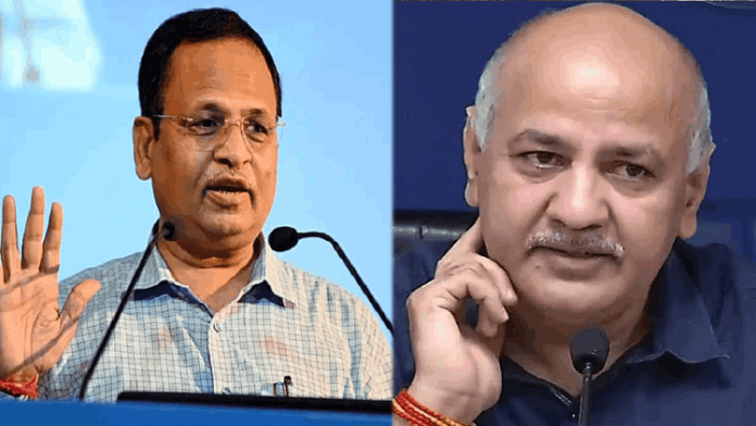 <b>दिल्ली-में-मनीष-सिसोदिया-और-सत्येंद्र-जैन-पर-नया-मामला,-एंटी-करप्शन-ब्रांच-ने-की-एफआईआर-दर्ज</b>