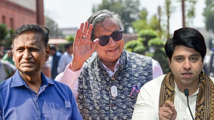 <b>कांग्रेस-में-उठे-विवादों-के-बीच-भाजपा-ने-शशि-थरूर-का-किया-बचाव</b>