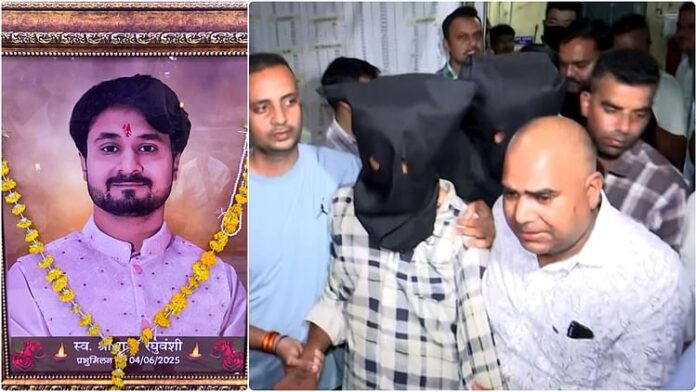 <b>मेघालय-में-हनीमून-हत्याकांड:-सोनम-और-चार-साथी-आठ-दिन-की-पुलिस-कस्टडी-में