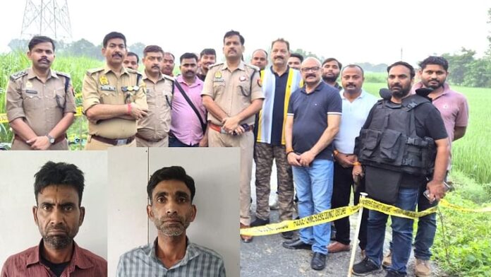 <b>सीतापुर-में-पत्रकार-राघवेंद्र-बाजपेयी-हत्याकांड-के-दो-शूटरों-का-मुठभेड़-में-ढेर-होना:-यूपी-पुलिस-की-बड़ी-कार्रवाई!</b>